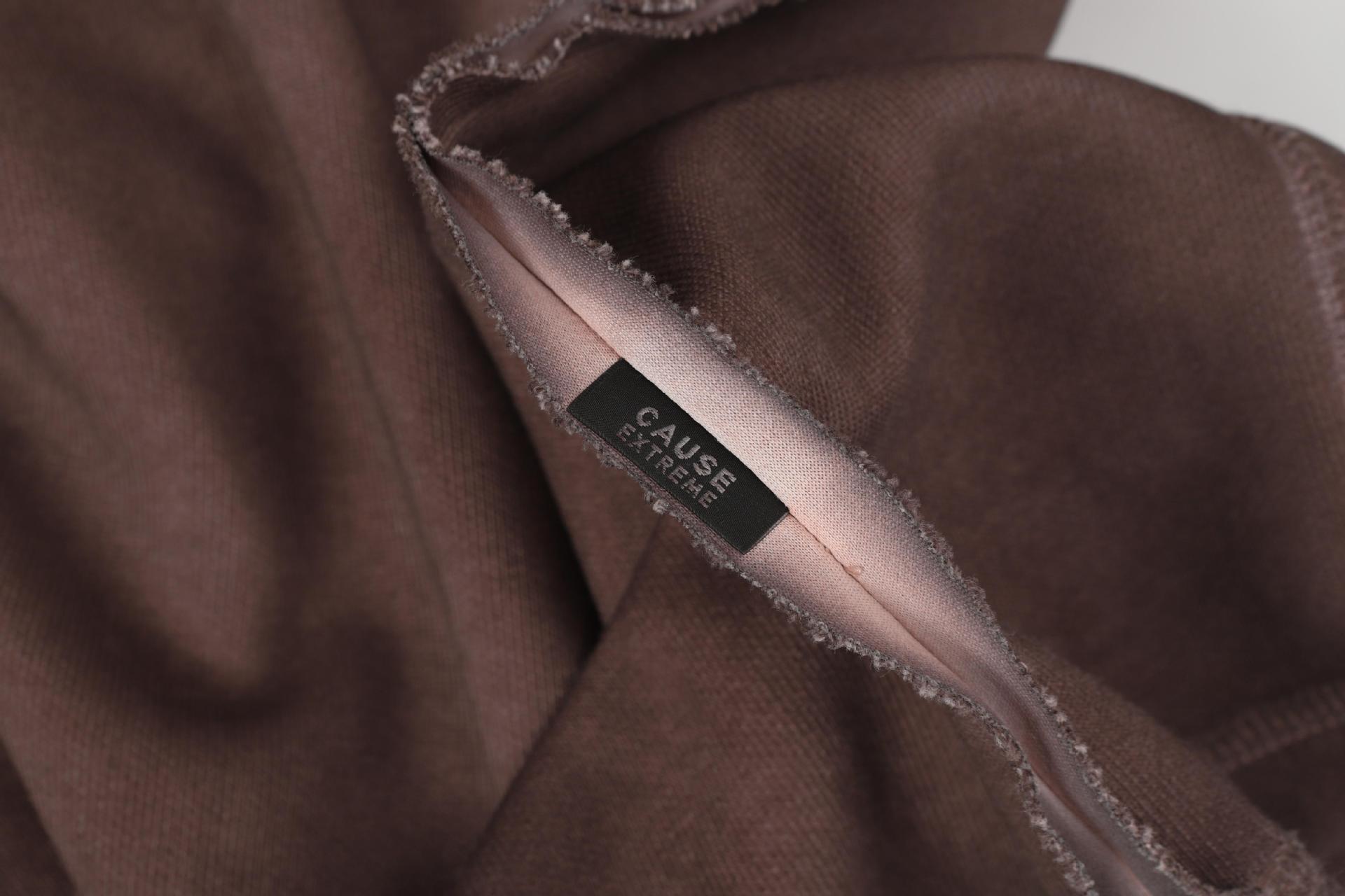 Oversized Cotton Polyester Long Sleeve Hoodie
