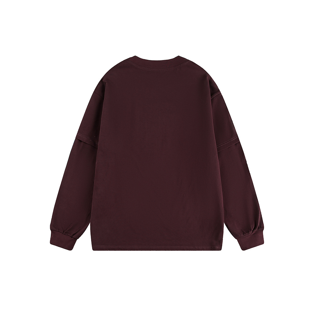 American Trend Cotton Round Neck Sweatshirt