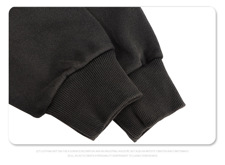 Urban Oversized Cotton Vintage Emblem Hoodie