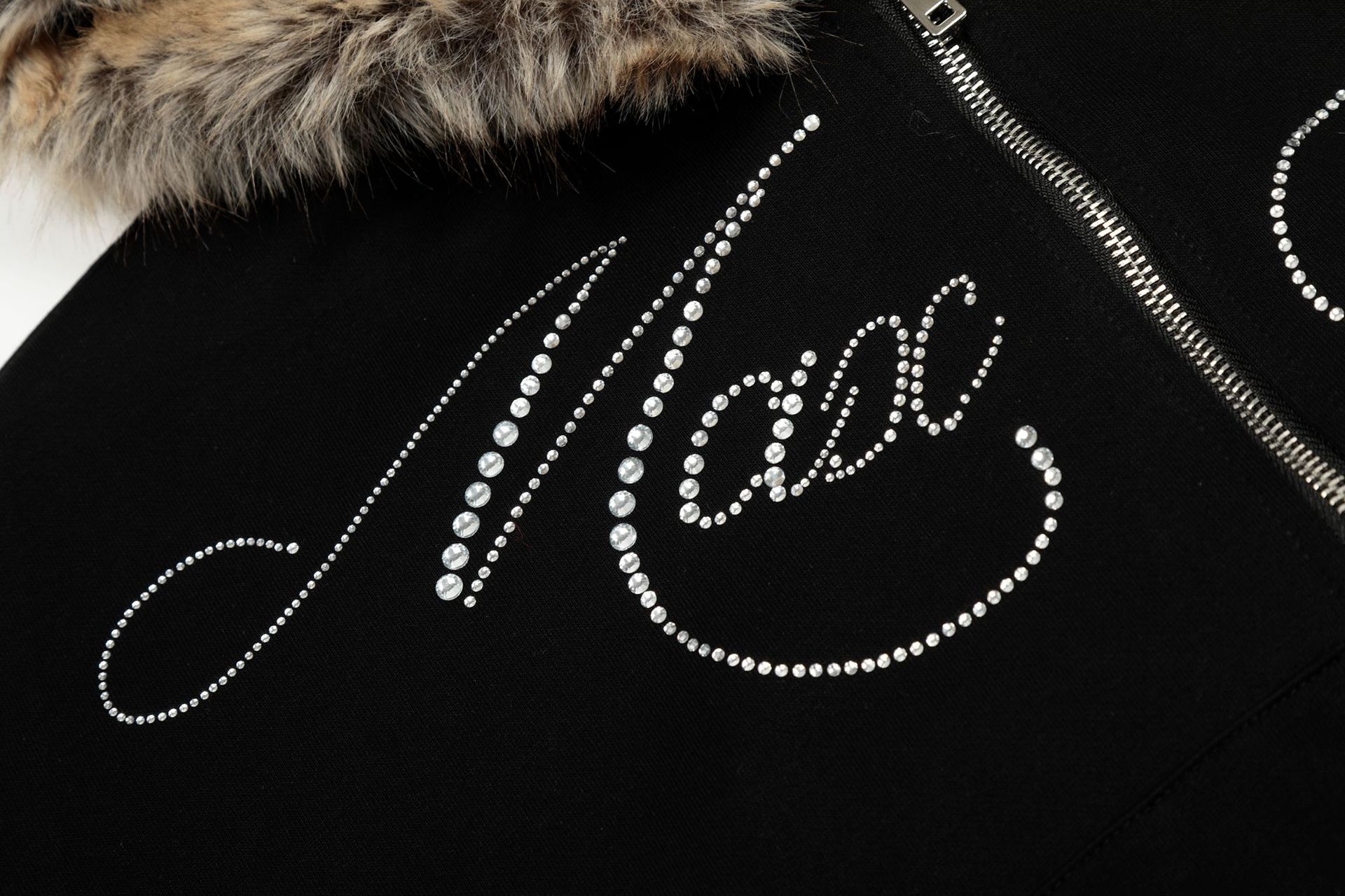 Cotton Retro Letter Loose Long Sleeve Sweatshirt