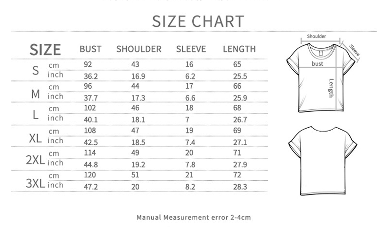 Ladies' Oversized Geometric V Collar T-Shirt