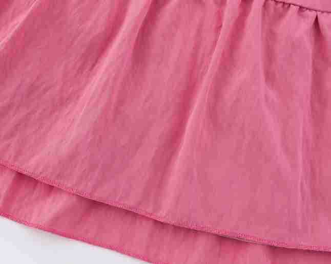 Square Neck Strapless Dress Waist-Cinching Short Skirt