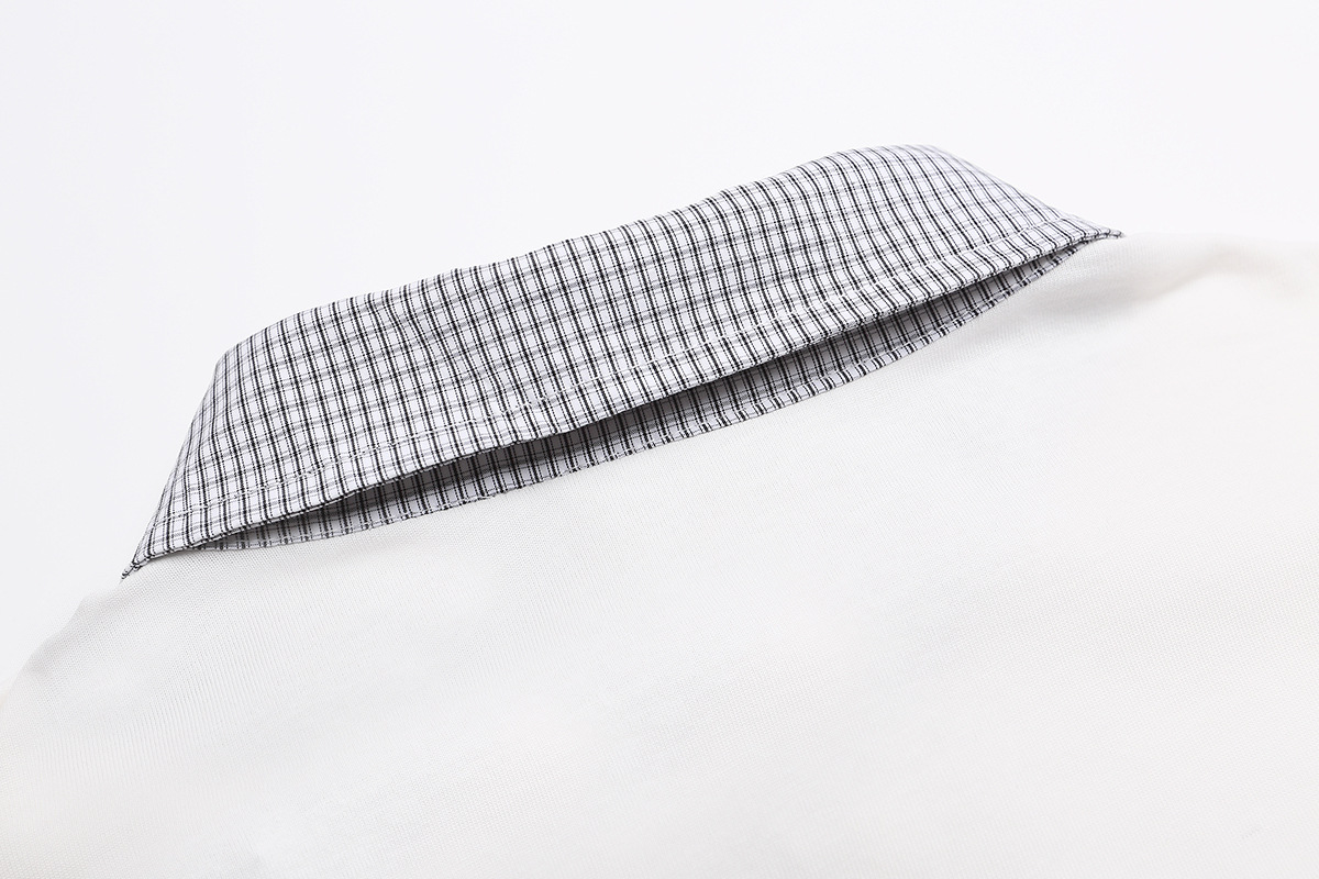 Long Sleeve Cotton Layered Panel Hoodie
