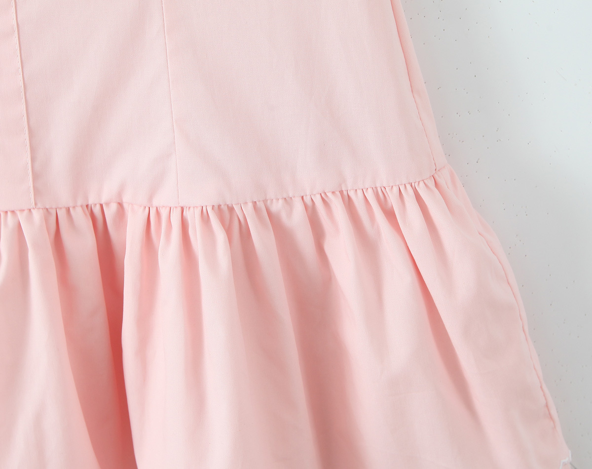 Low cut waist cinched camisole short skirt dress