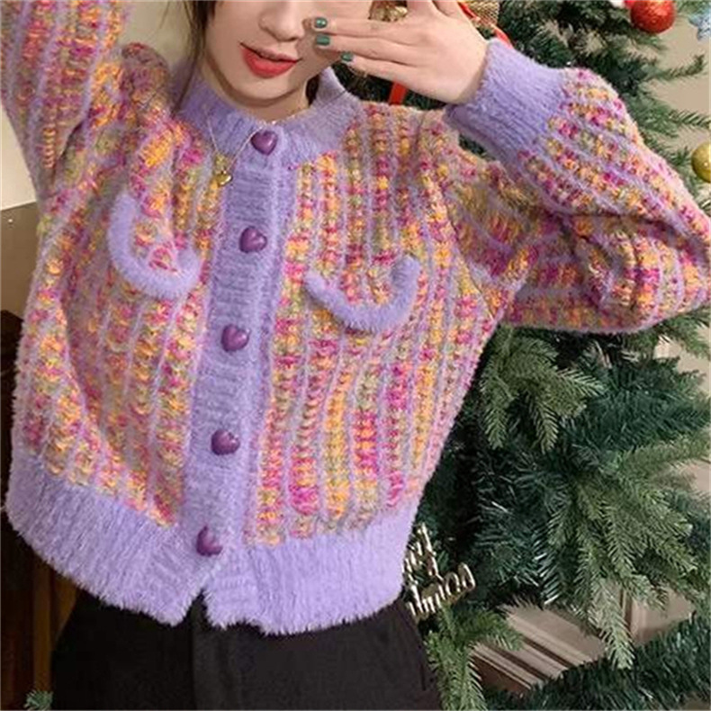 Womens Polyester Open Front Cardigan Soft Cozy