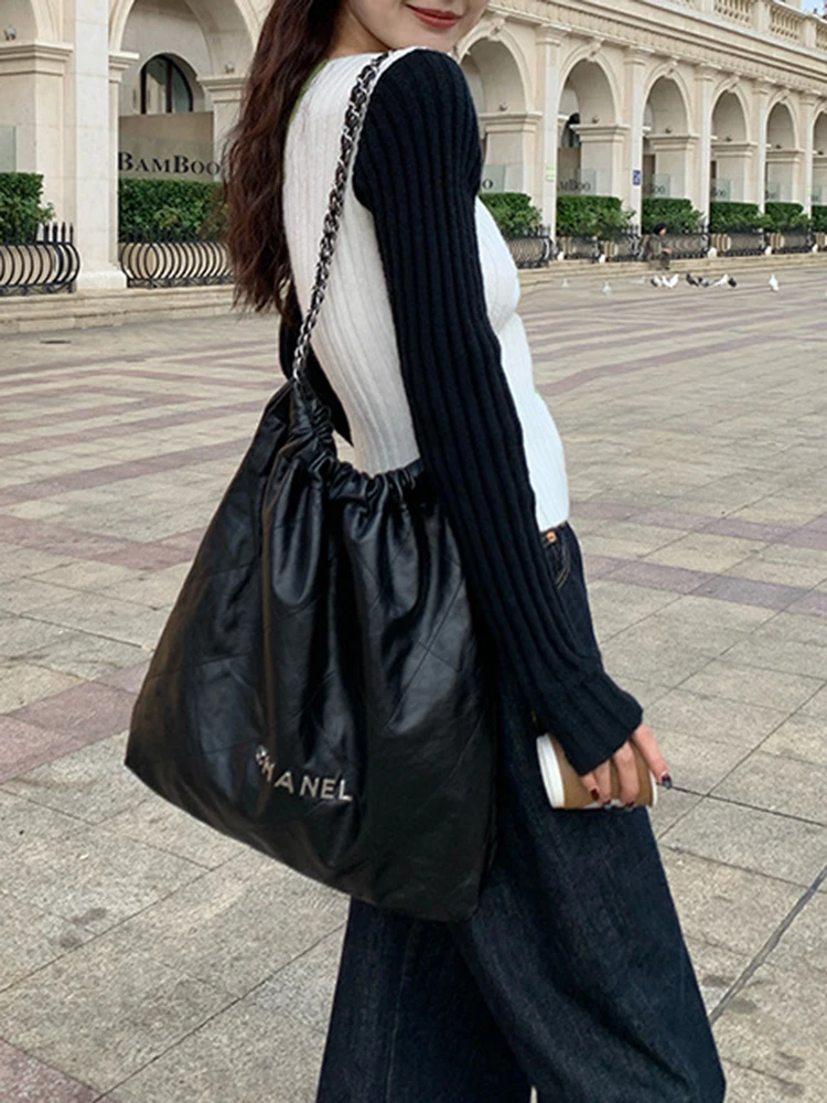 Ladies Viscose Fitted Crewneck Colorblock Cozy Sweater