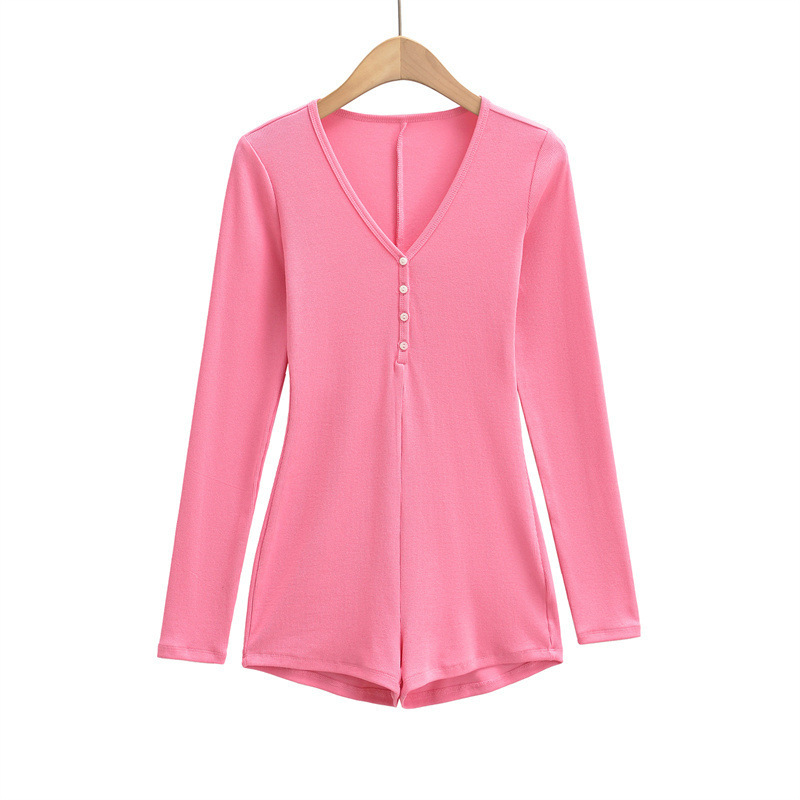 Ladies Cute Fresh Polyester Jumpsuit