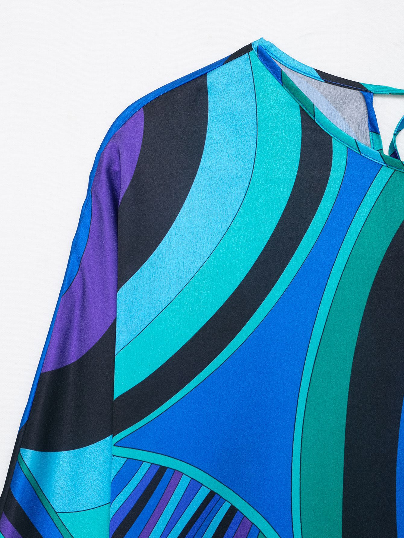 Women's Clothing Splicing Printed Dress