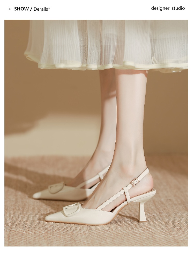 High-heeled Shoes for Women with Thin Heels, Fashionable Dress Shoes, Sandals for Women, Stylish Huizhou Women's Shoes