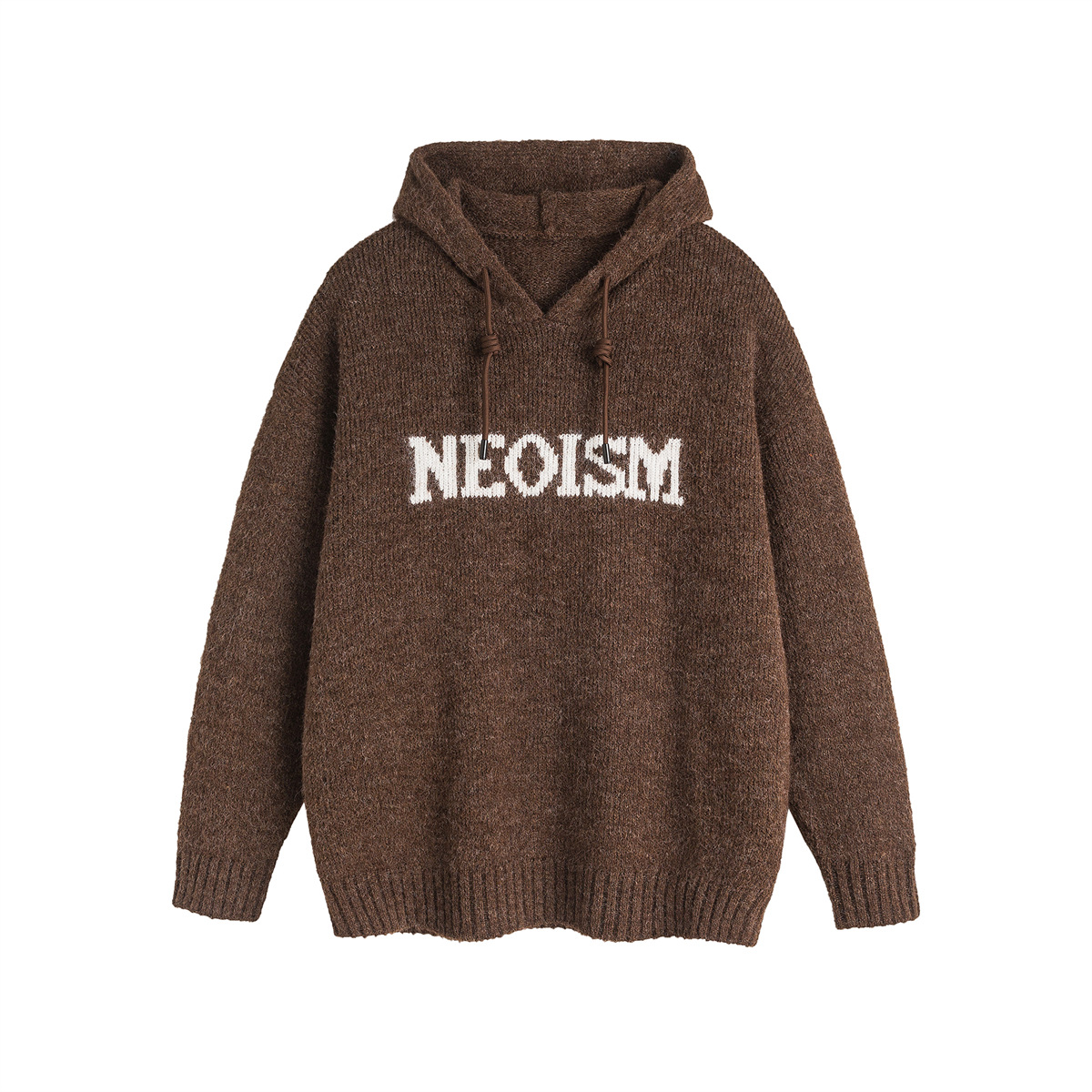 Recycled Polyester Japanese Workwear Color Block Hood Sweater