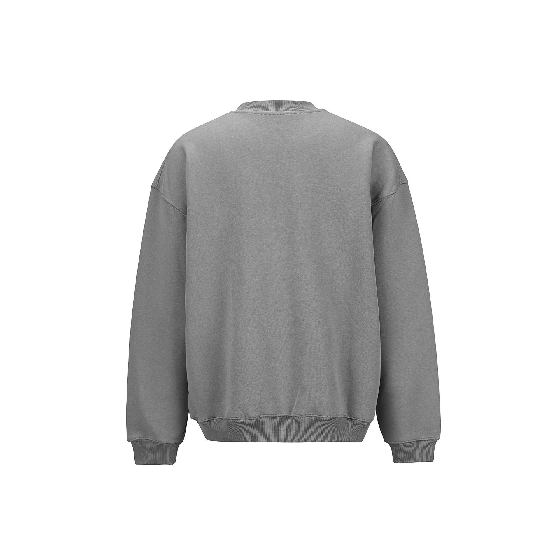 American Vintage Cotton Long Sleeve Relaxed Fit Sweatshirt