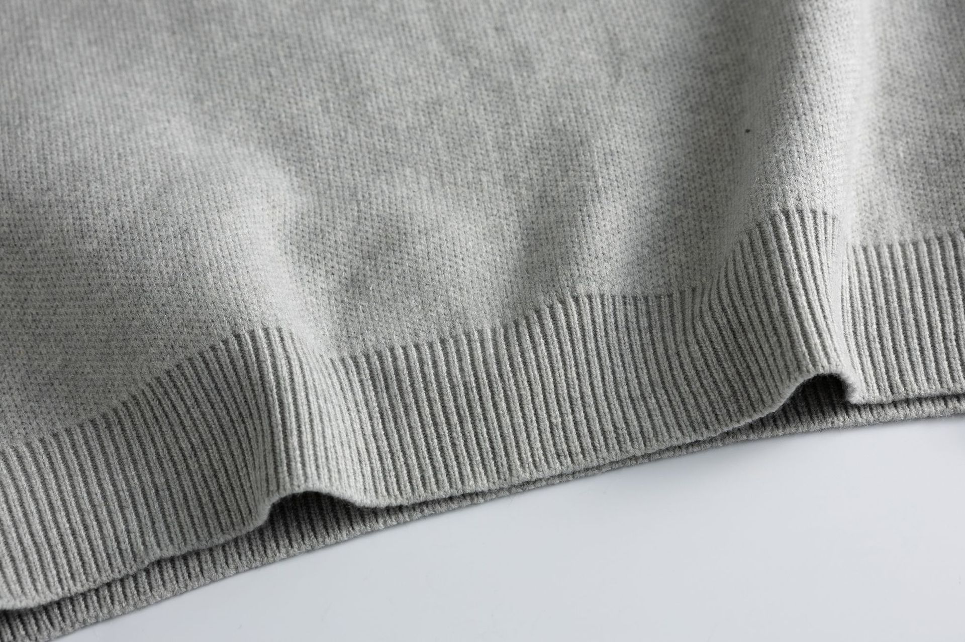 Oversized Long Sleeve American Notch Neck Sweatshirt