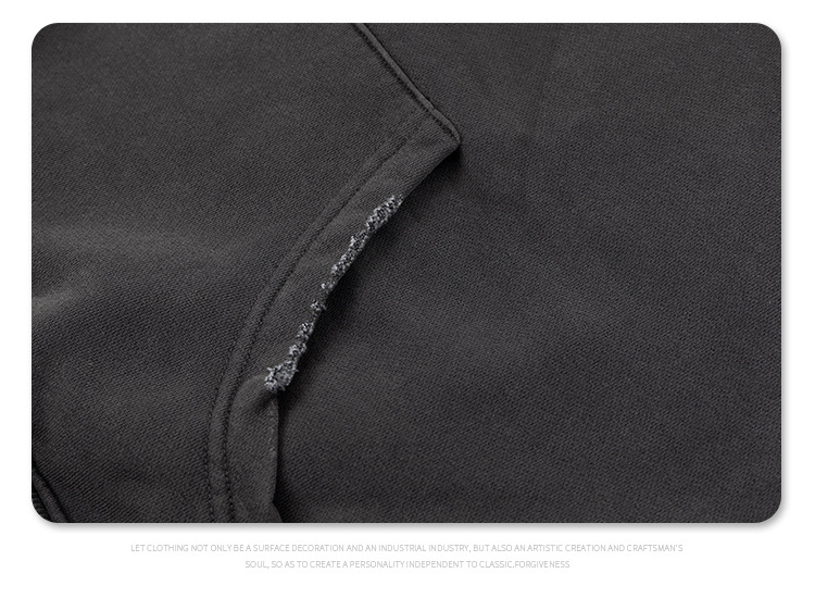 Faded Ombre Cotton Hoodie