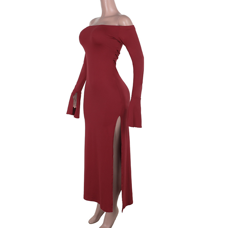 Asymmetric Bodycon High Waist Dress