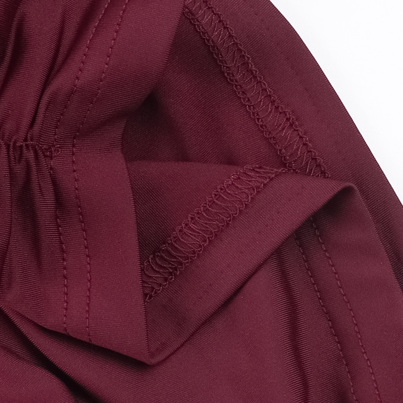 Bodycon Asymmetrical Polyester Skirt