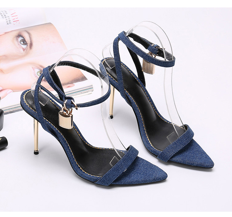 Personality Women's Sandals Design High Heels Temperament High Heel Sandals