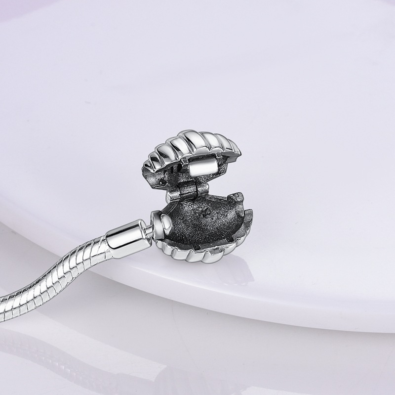 Copper Plated 925 Silver Bracelet Starfish Shell Turtle Basic Chain Pan Family Beads DIY Handmade