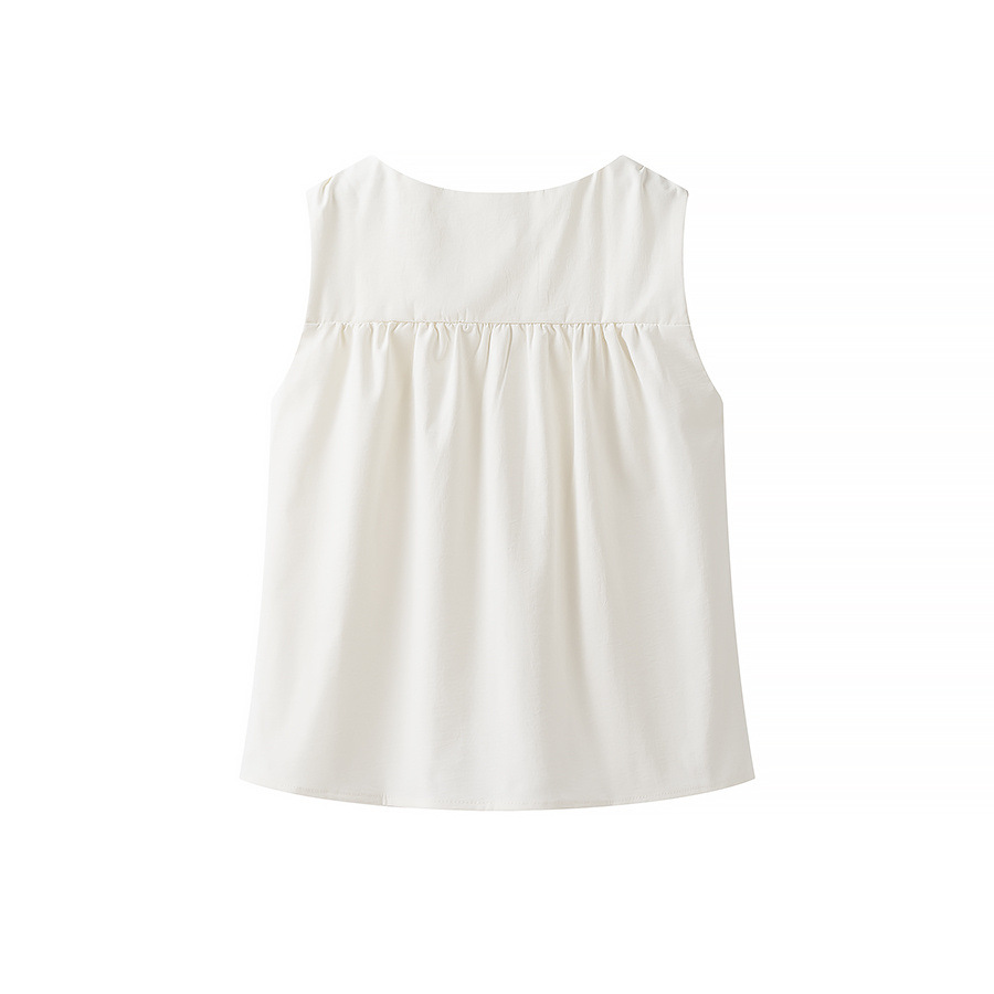 Color Block European Style Sleeveless Tank