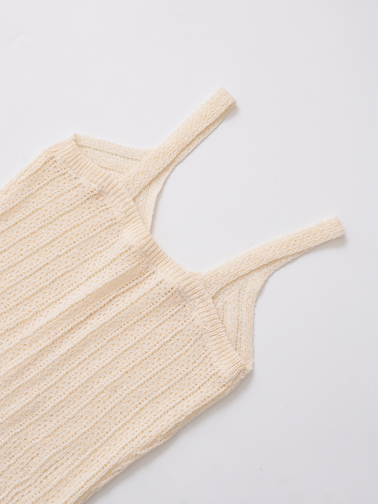Oversized Sleeveless Polyester Cardigan Sweater