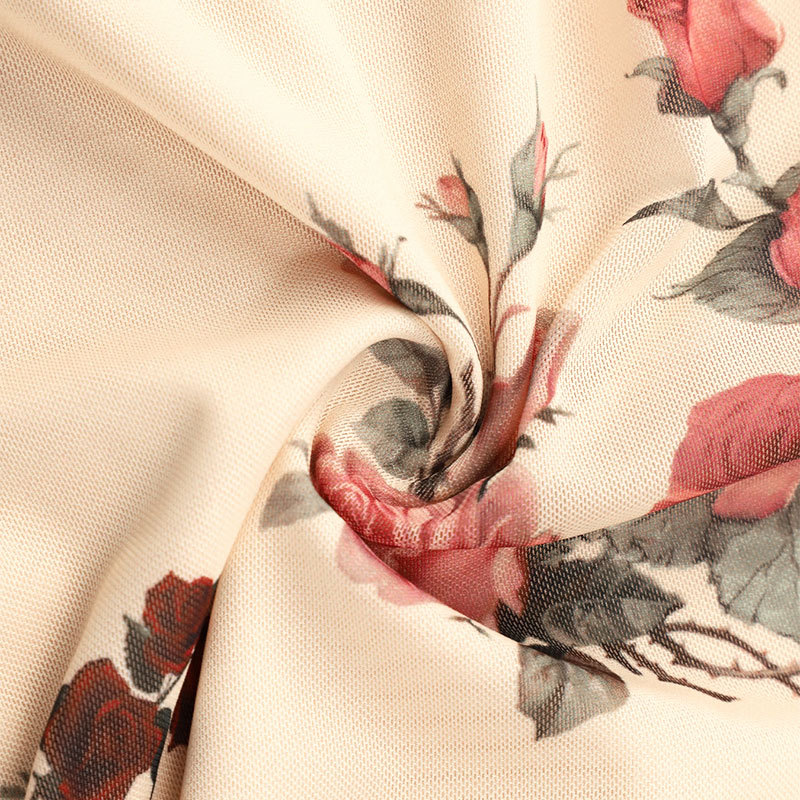 Sheer Floral Tube Dress