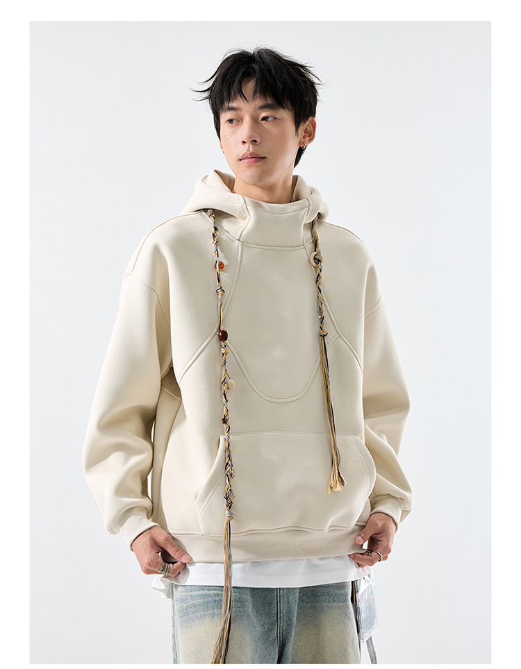 Streetwear Oversized Long Sleeve Cotton Hoodie