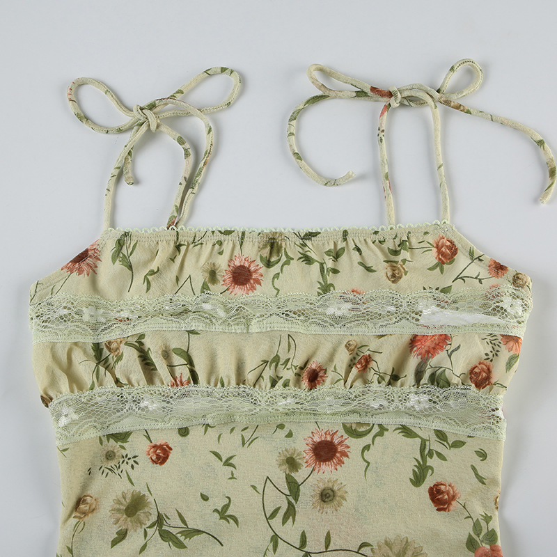 Cropped Strapless Polyester Suspender