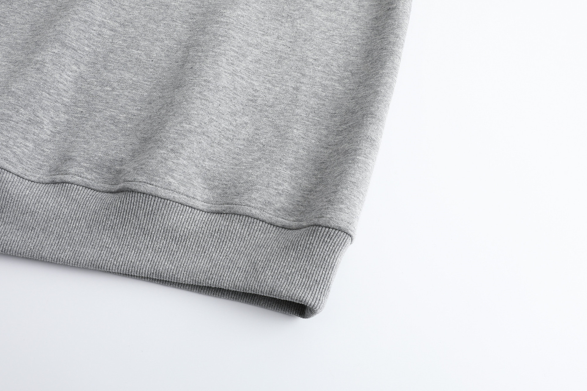 Gender Neutral Oversized Cotton Blend Monogrammed Hoodie