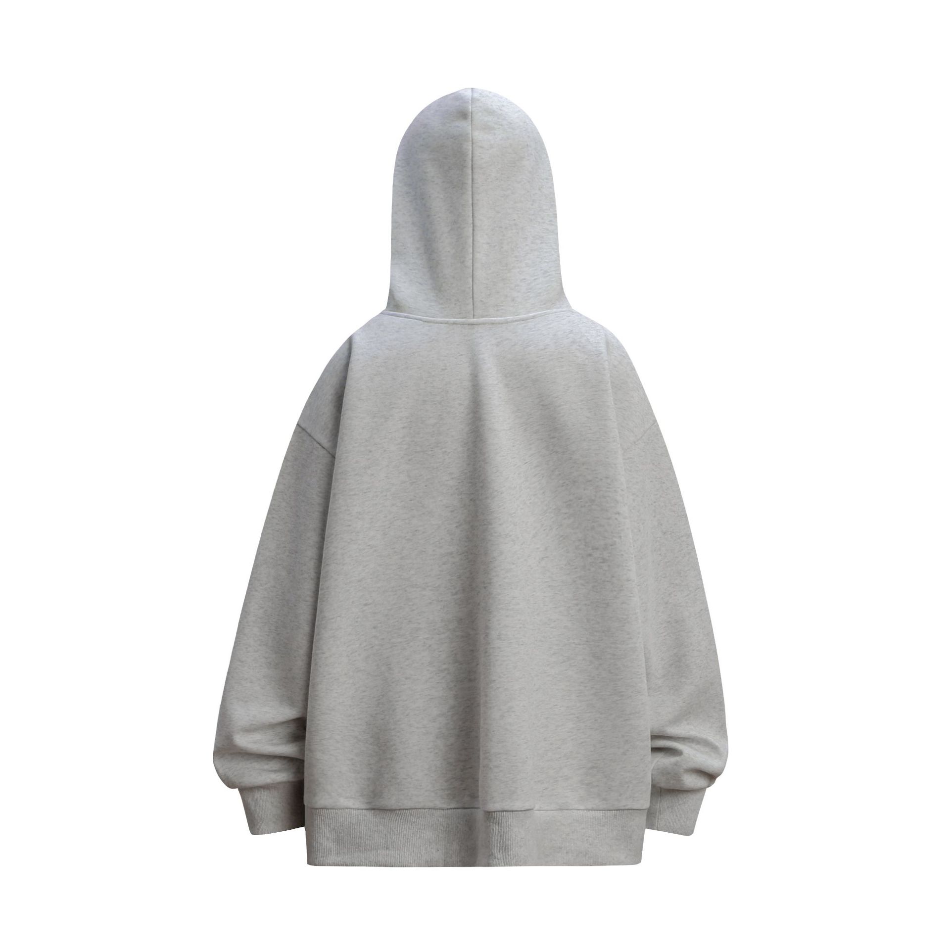 Oversized Streetwear Feline Print Hoodie