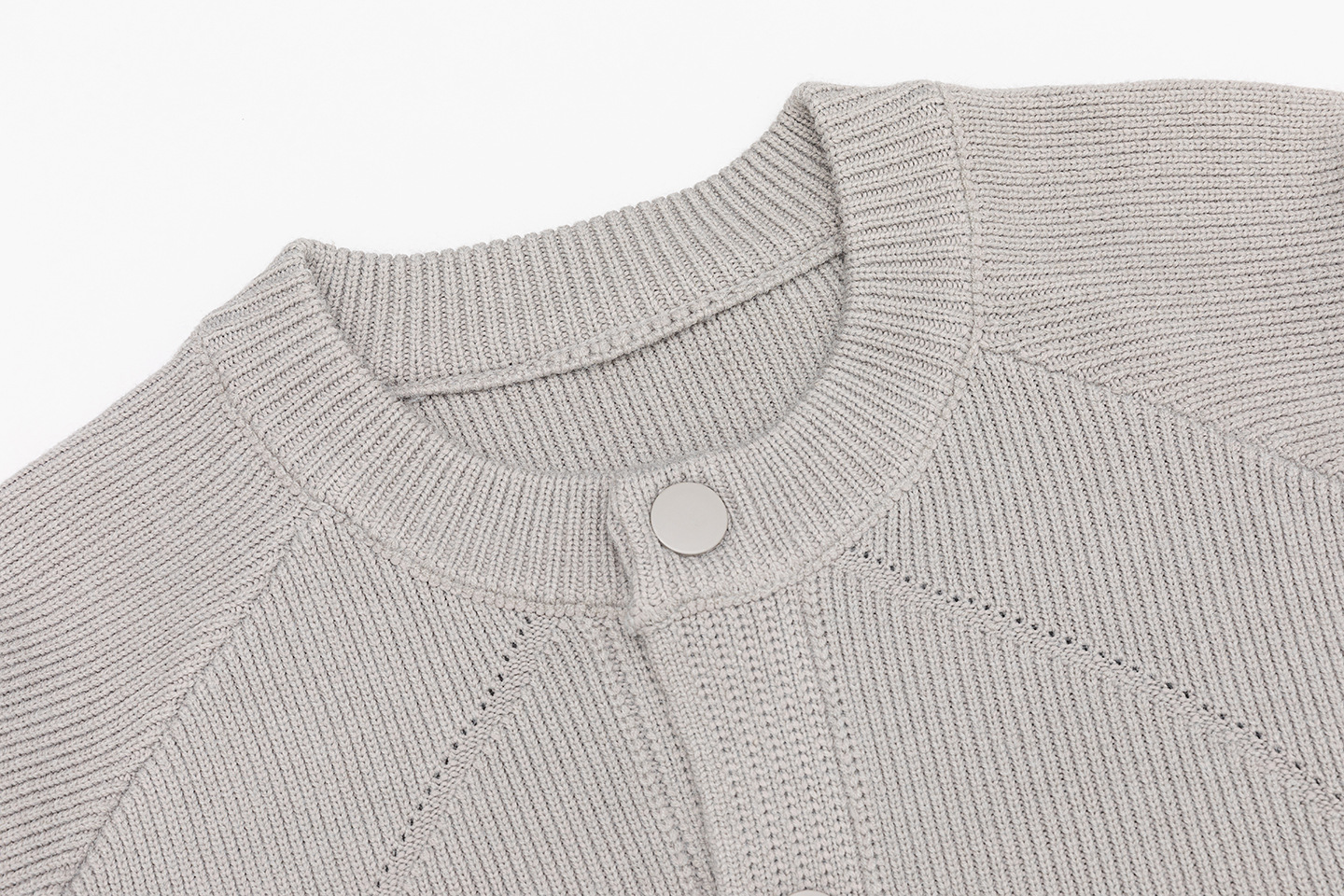Jacquard Oversized Cardigan