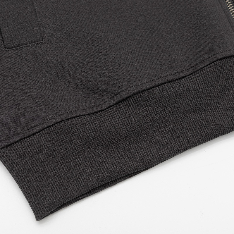 Streetwear Relaxed Zipper Hoodie