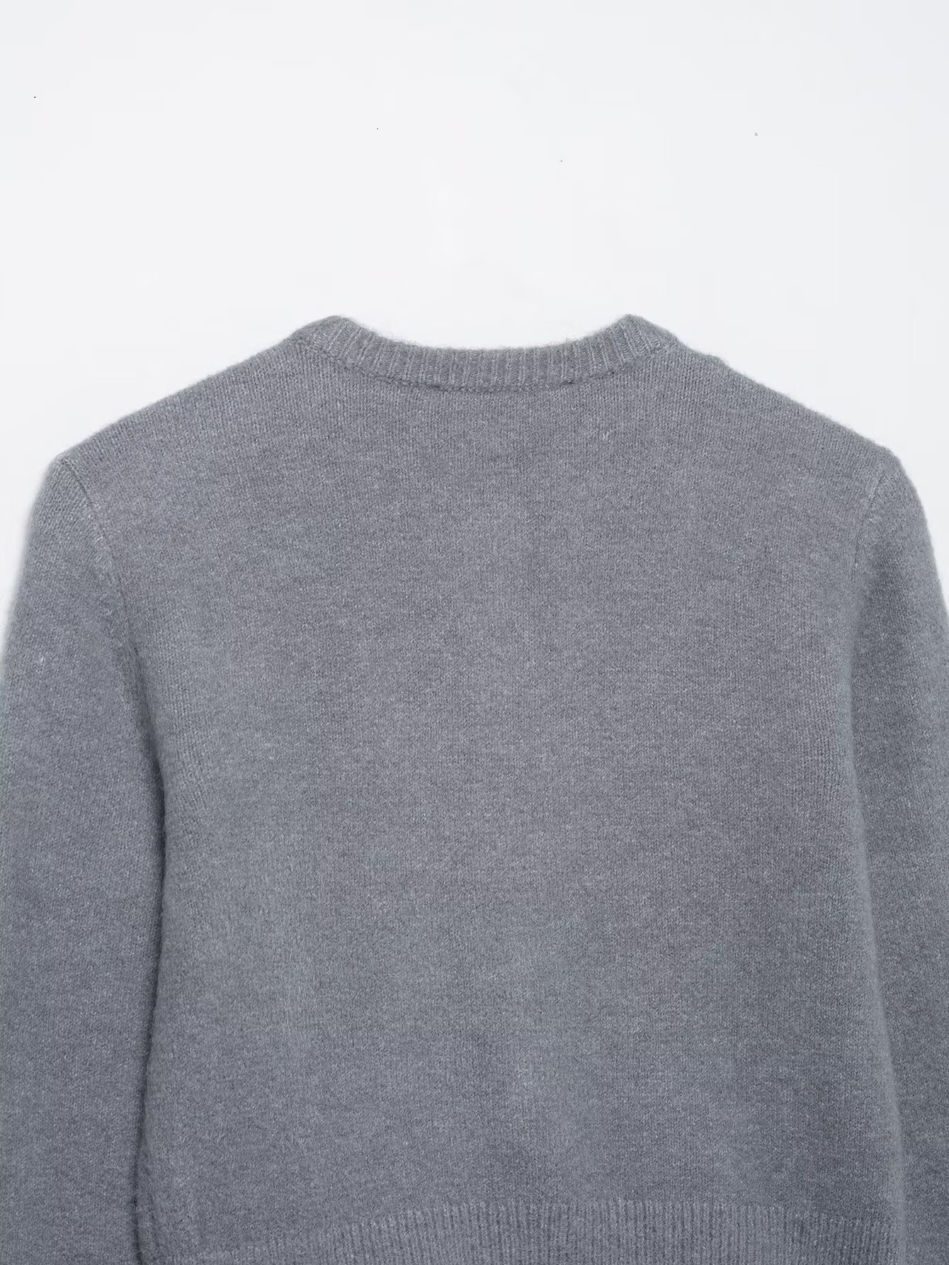 Crew Full Sleeve Circular Closure Sweater