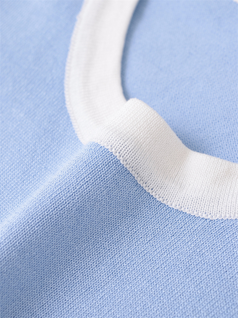 Open Front Sleeveless Polyester Sweater