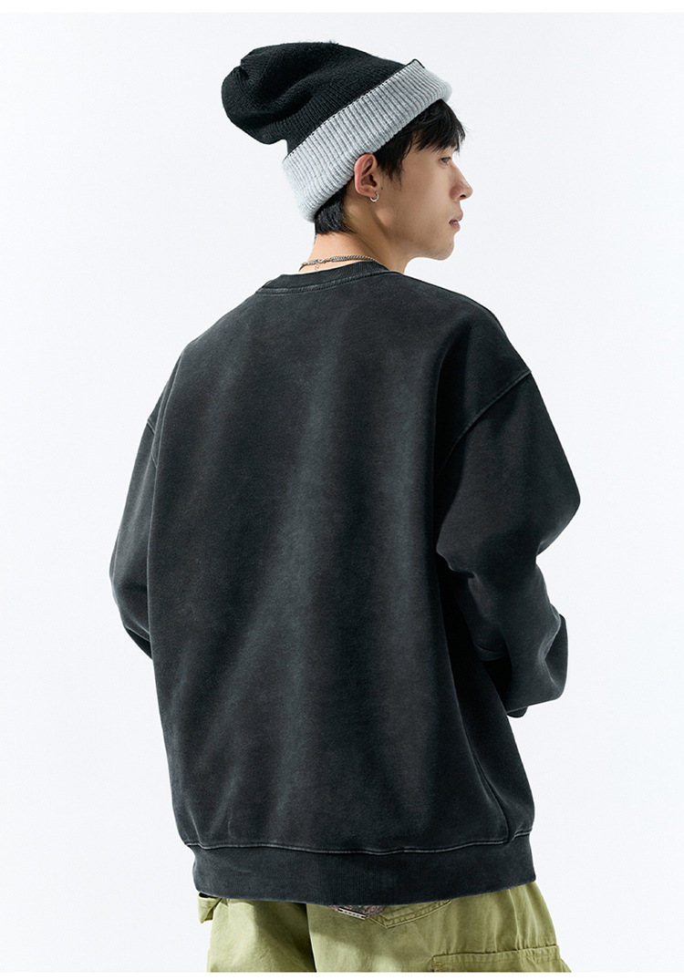 Oversized American Long Sleeve Sweatshirt