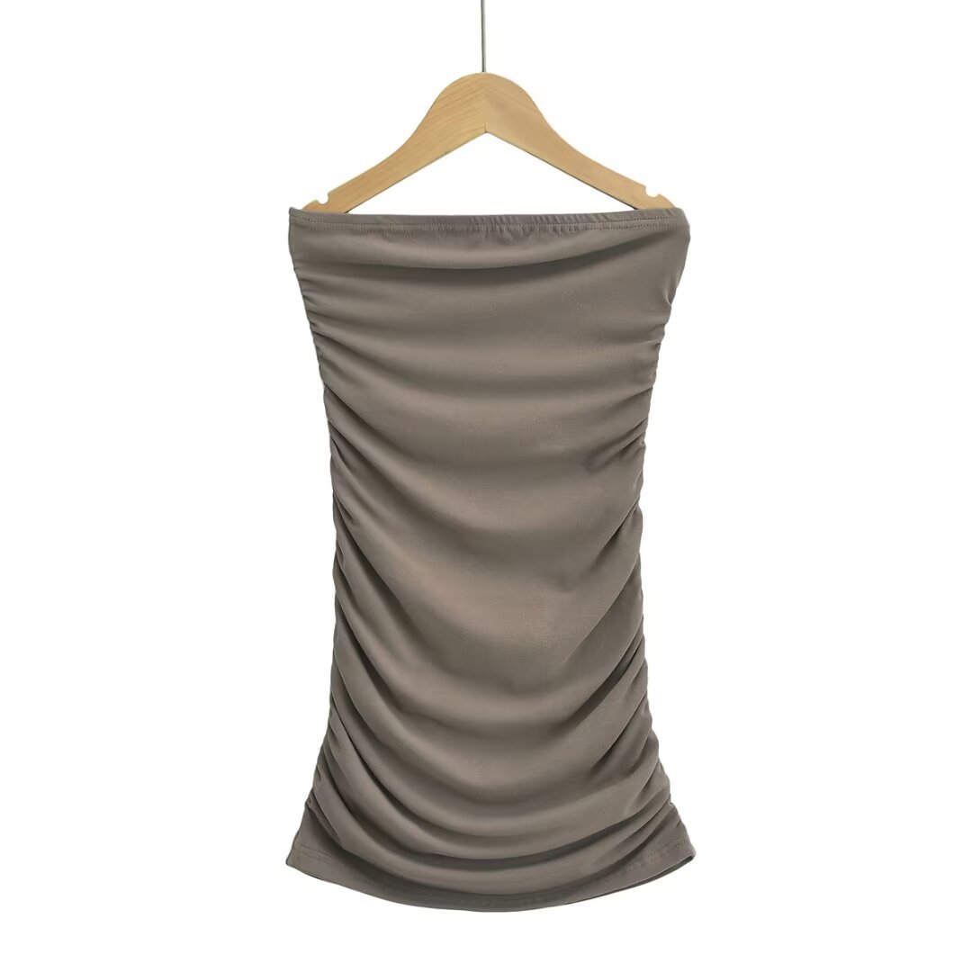 Splicing Sleeveless Fitted Short Dress
