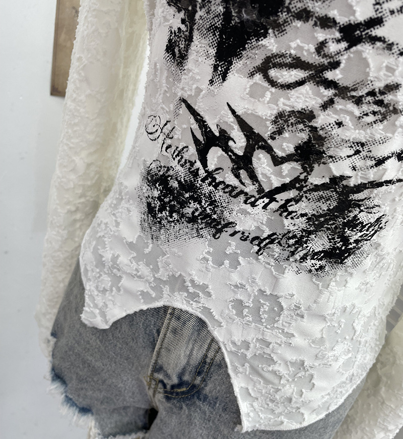 Winged Street Art Full Sleeve Tee