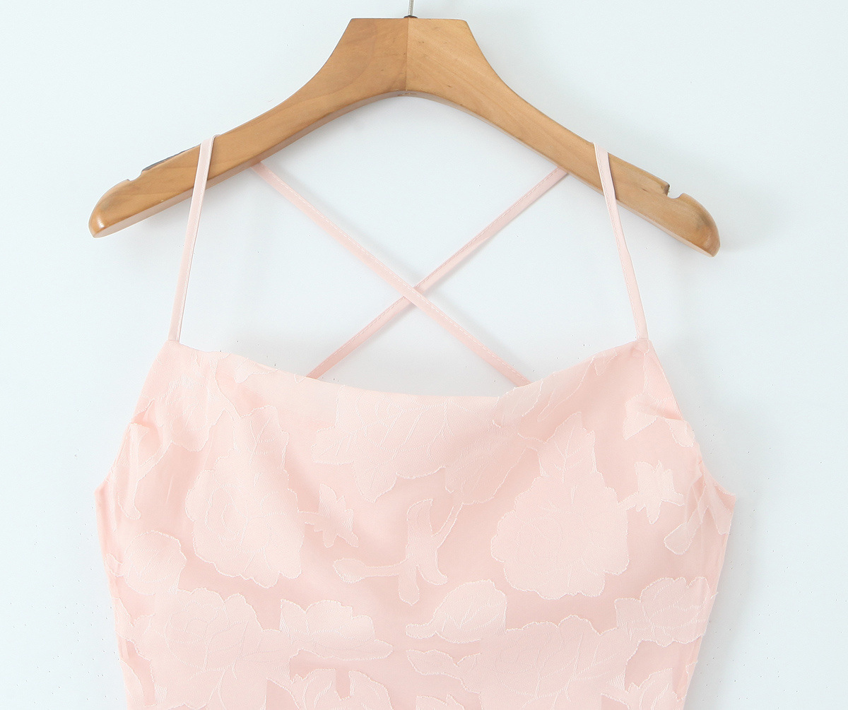 Sexy Sleeveless Sheer Polyester One-Piece Collar Dress