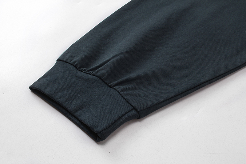 Man's American Retro Embellished Cotton Hood Sweatshirt