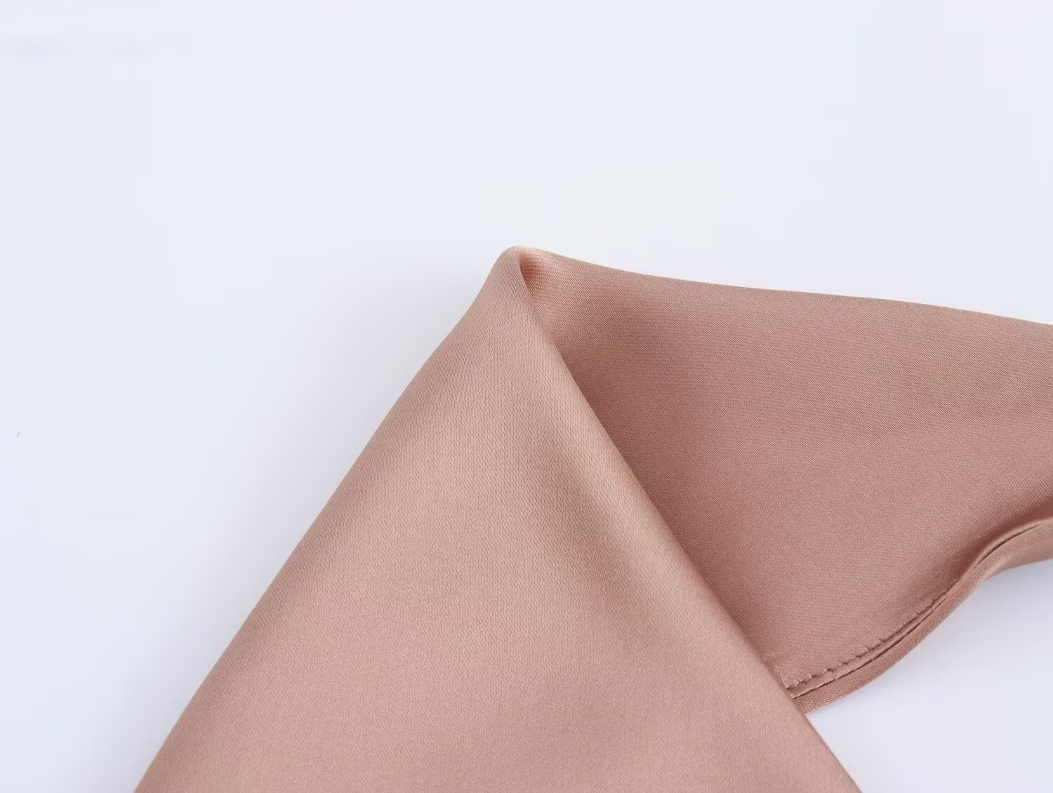 Women's Clothing Backless Satin Feel Midi Dress