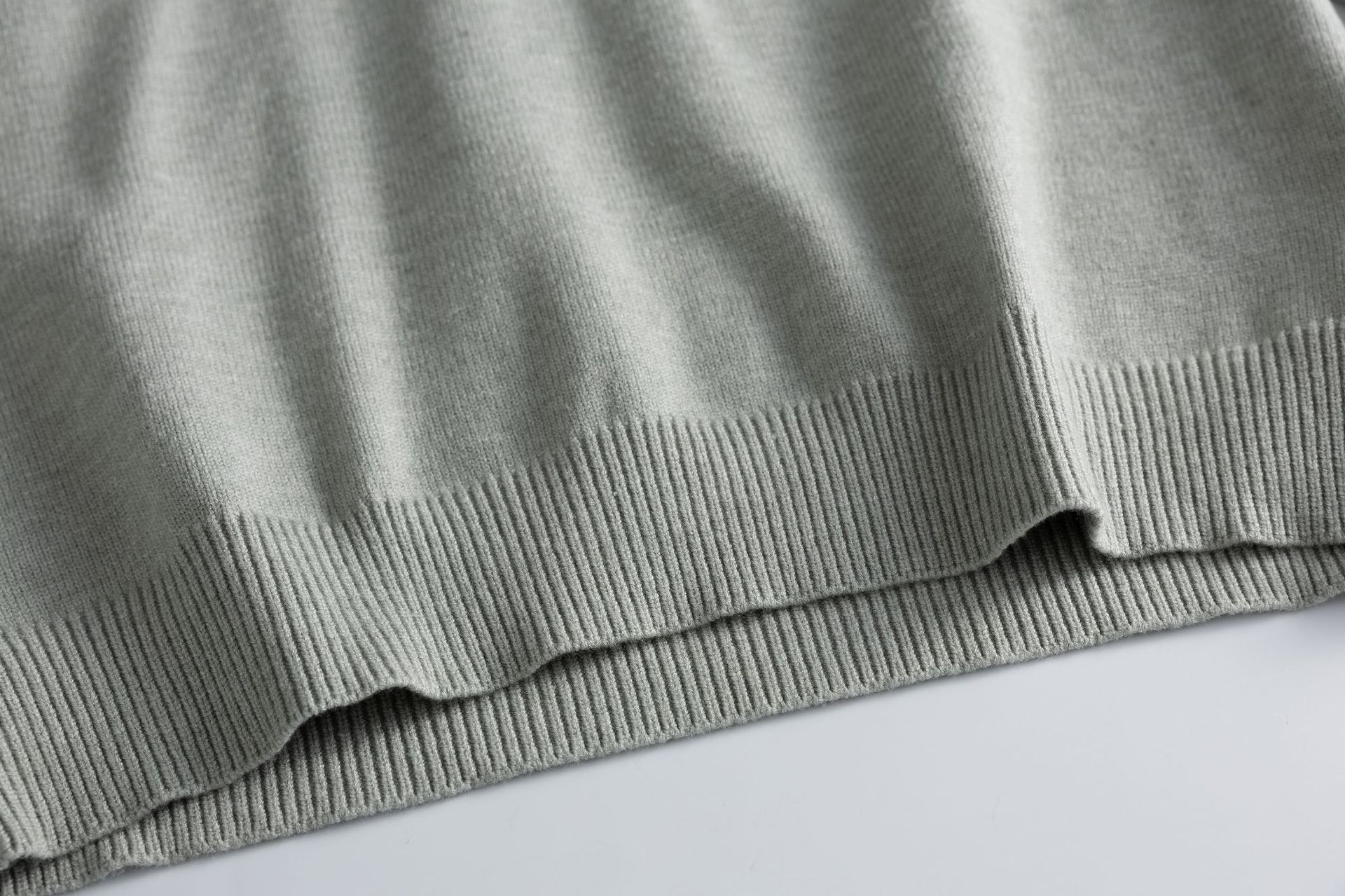 American Trend Button-Down Knitwear