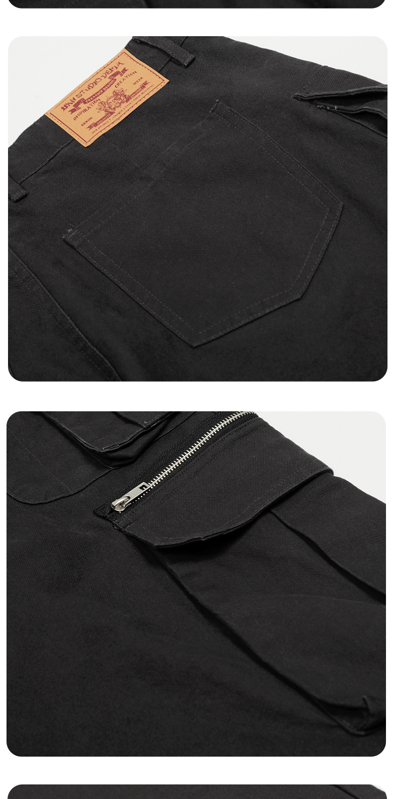 Leg Work Pants for Men and Women with Multiple Pocket Casual Long Pants