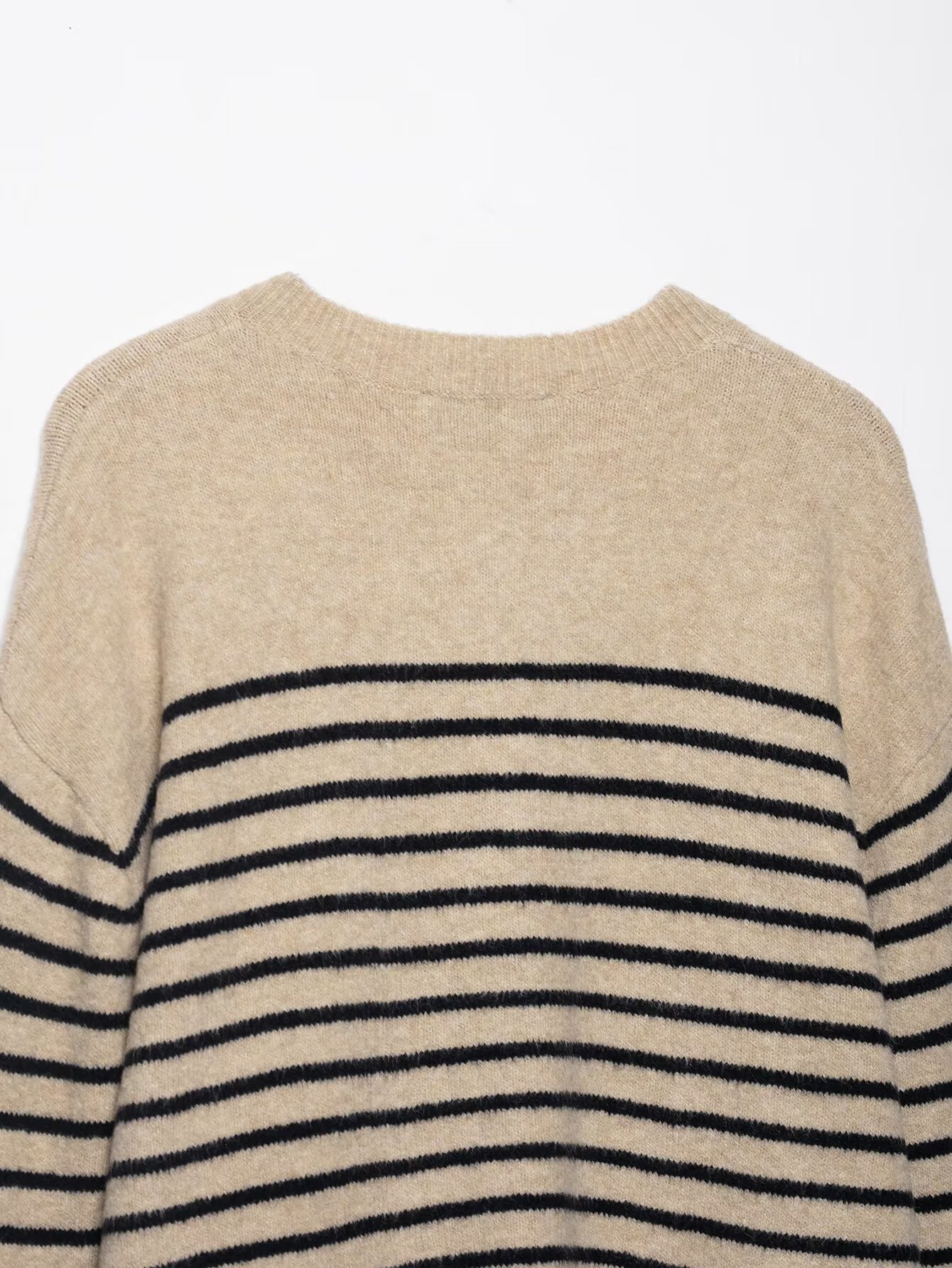 Front Placket Polyester Long Sleeve Sweaters