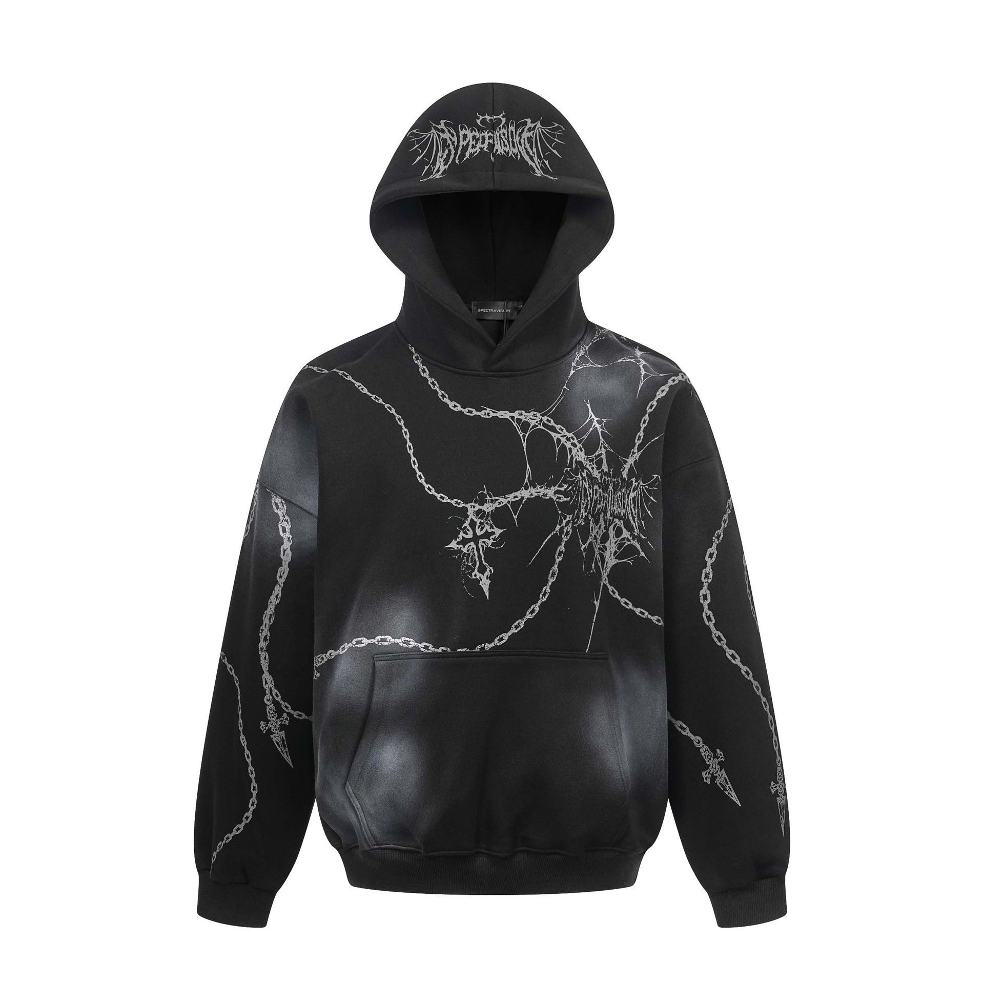 Oversized Typography Hoodie