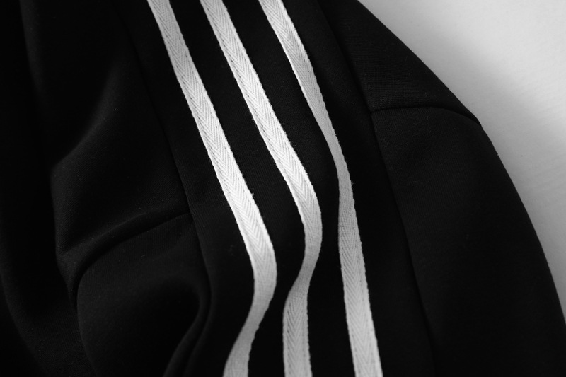 Mens Relaxed Cotton Stripe Hoodie
