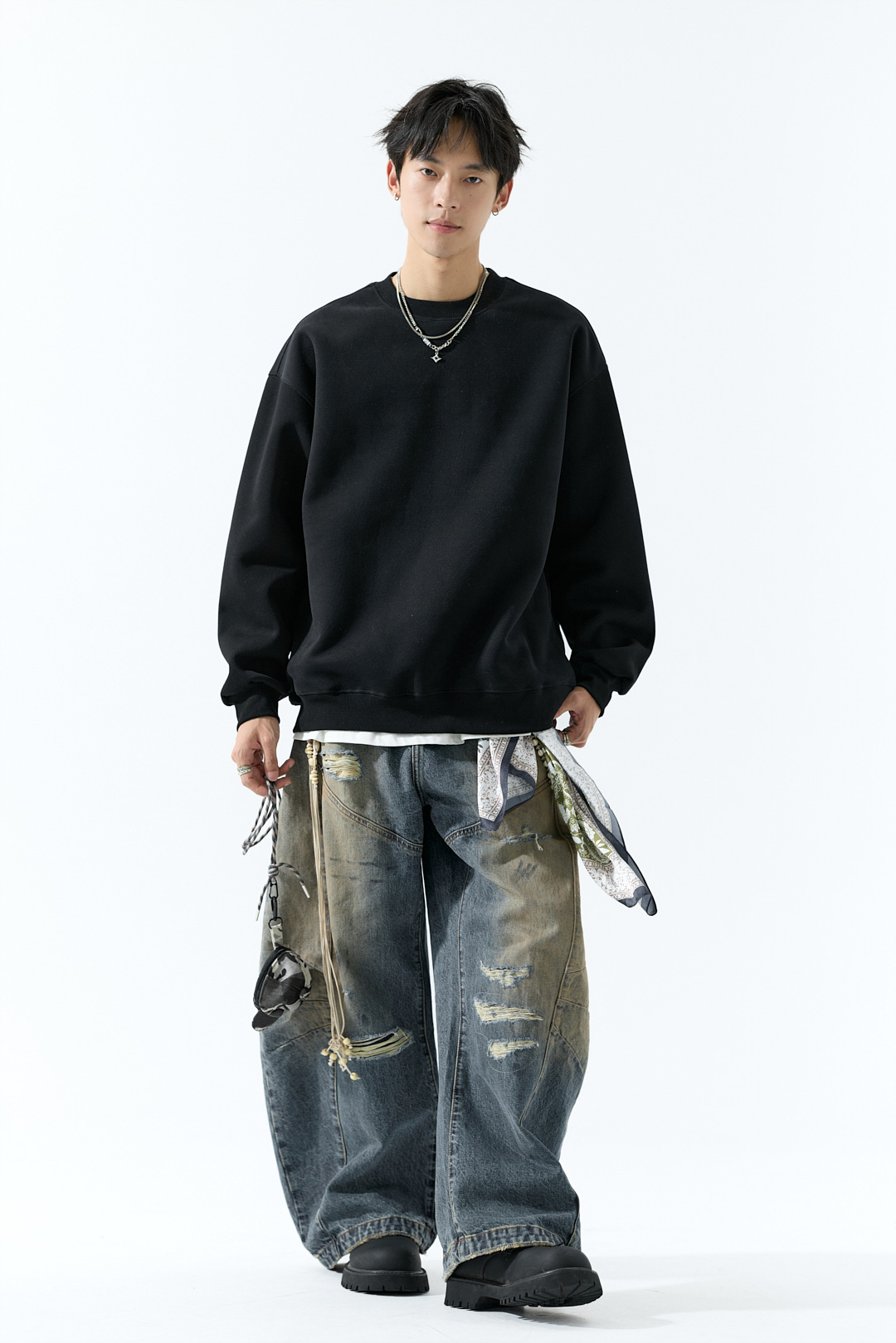 Vintage Cotton Relaxed Hoodie