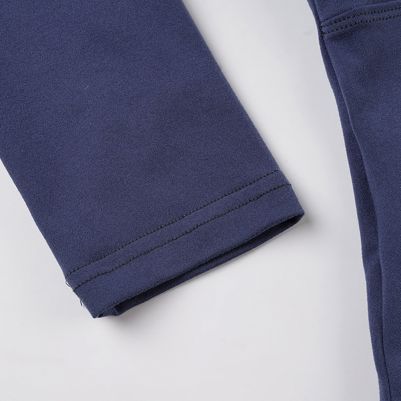 Spicy Curve-Hugging A-Line Long Sleeve Top