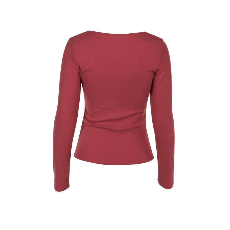 U-Neck Polyester Spandex Top