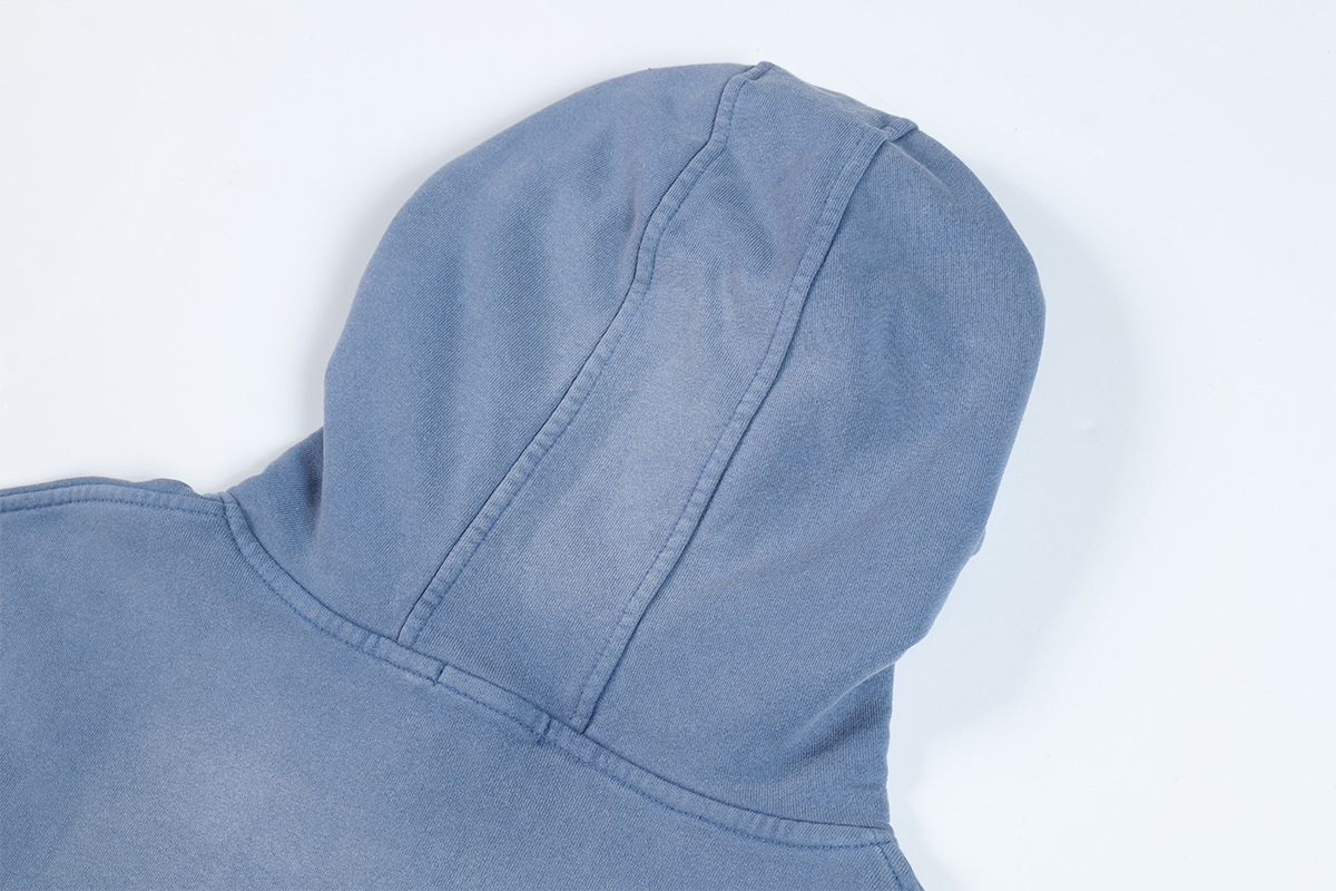 Man's American Retro Cotton Hoodie
