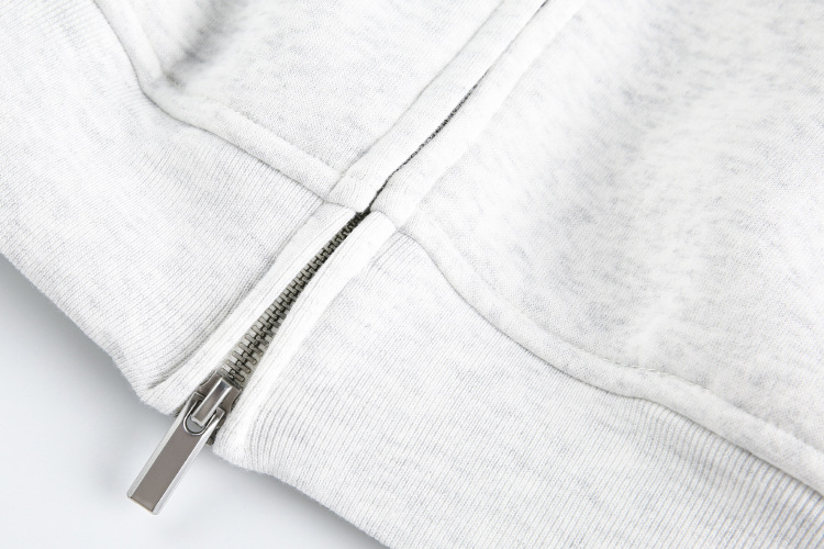 Classic Relaxed Cotton Hood Cardigan