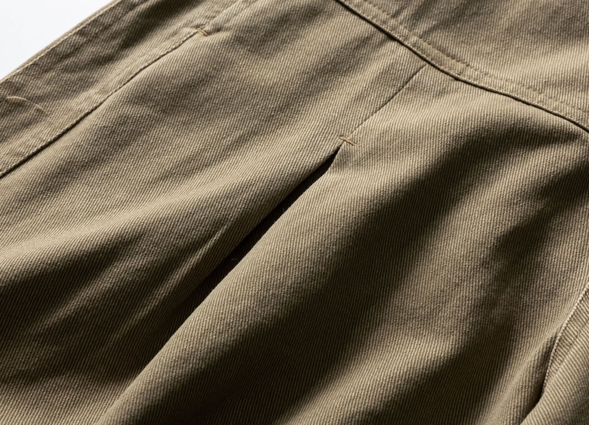 Distressed Straight Leg Cargo Pants Long Trousers
