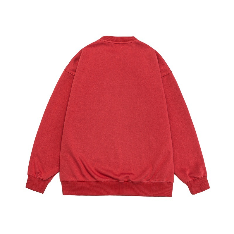 Teen Oversized Crew Alphabet Graphic Sweatshirt